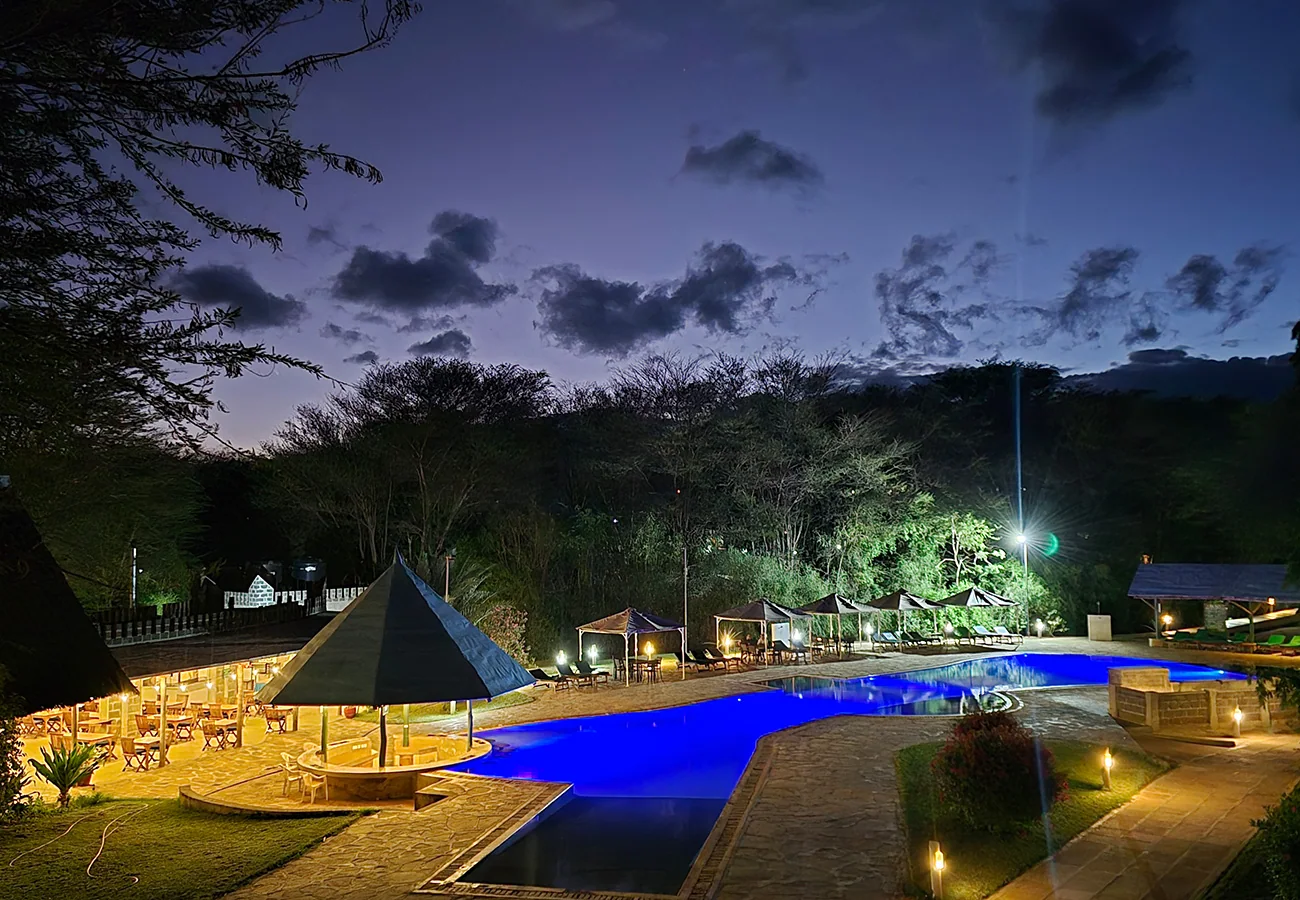 Voi Wildlife Lodge im Tsavo East, Ansicht 3